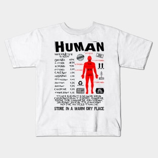 Human Ingredients. Kids T-Shirt